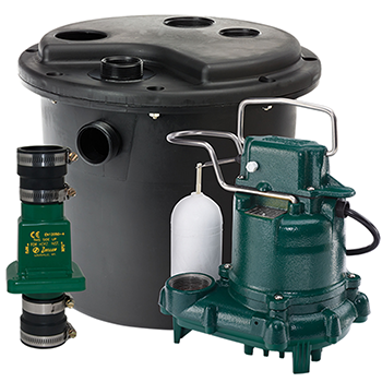 Zoeller 105 Standard Drain Pump with M53 and 9' Cord