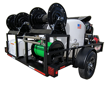Trailer Mounted Hot Water Jetter