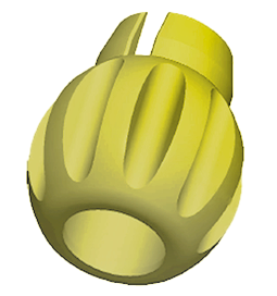 Skid for 1 inch Camera Head