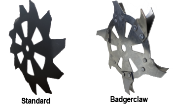 trenching blades