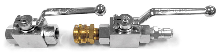 Plated Steel Ball Valves