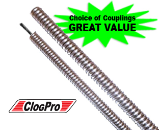 ClogPro Hollow and Inner-Core Drain Cables