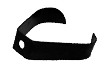 Pear Shape no teeth blade for 3-4 drain cables