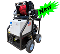 BossJet 4 Wheel Max Cart Jetters