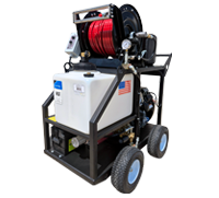 BossJet 4 Wheel Max Cart Jetters